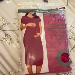 NIP Time & Tru Maternity Short Sleeve Dress Size XXL